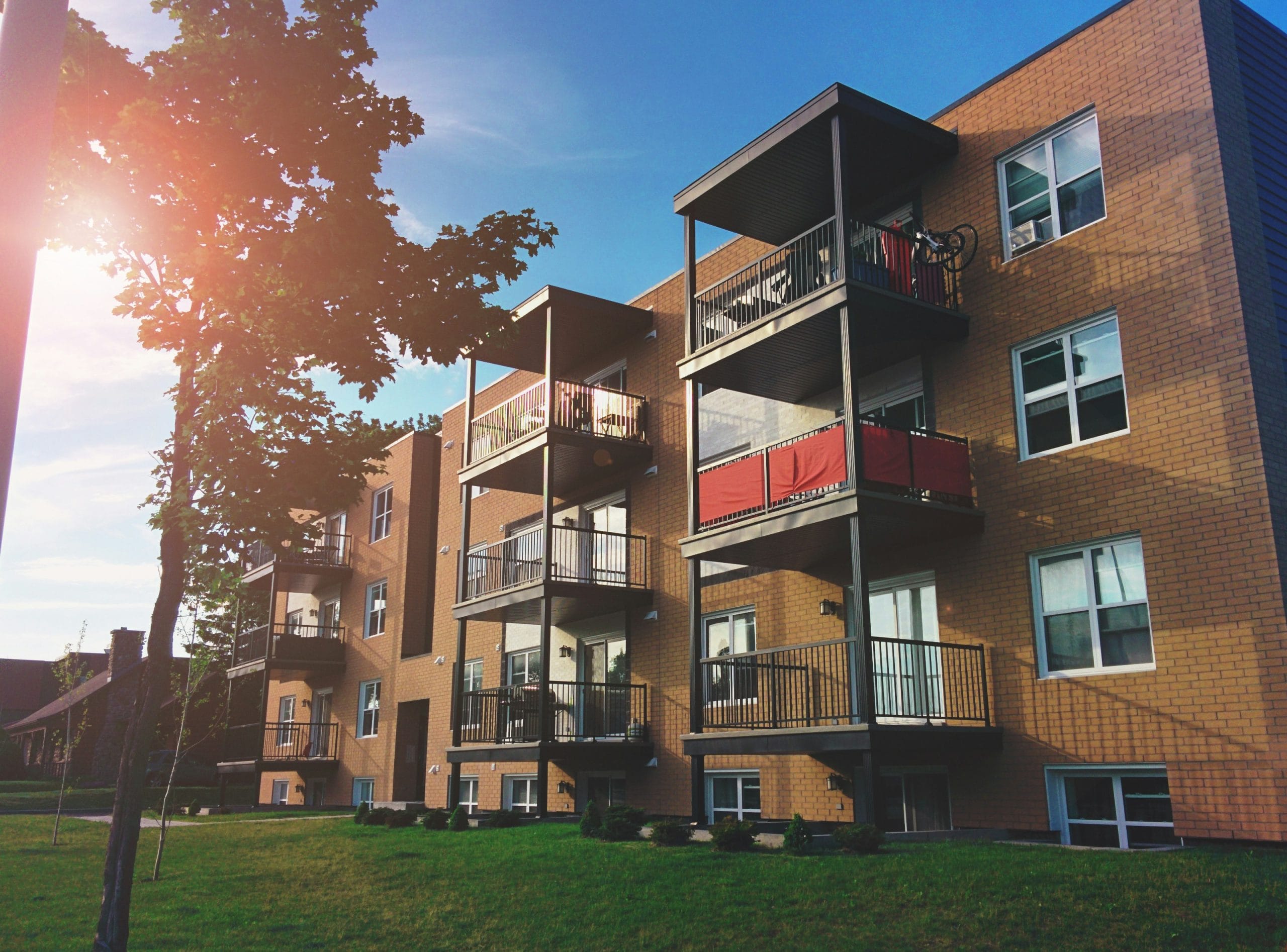 Exterior of a Condominium